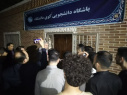 بازدید معاون دانشگاه و رئیس سازمان خدمات دانشجویی دانشگاه از مجموعه خوابگاه های دانشگاه از خوابگاه پسران قدس ۳