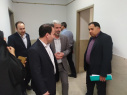 بازدید معاون دانشگاه و رئیس سازمان خدمات دانشجویی دانشگاه از مجموعه خوابگاه های دانشگاه از خوابگاه پسران قدس ۳