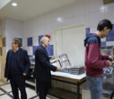 بازدید سرزده هیات رئیسه دانشگاه از سلف دانشجویی مهر