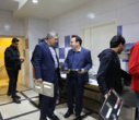 بازدید سرزده هیات رئیسه دانشگاه از سلف دانشجویی مهر