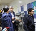 بازدید سرزده هیات رئیسه دانشگاه از سلف دانشجویی مهر