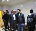 بازدید سرزده هیات رئیسه دانشگاه از سلف دانشجویی مهر