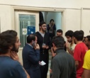 بازدید معاون دانشگاه از خوابگاه ۱۳ آبان