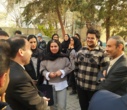 بازدید دکتر رضایان معاون دانشگاه تهران از دانشکده الهیات و معارف اسلامی