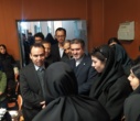 بازدید دکتر رضایان معاون دانشگاه تهران از دانشکده الهیات و معارف اسلامی