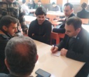 بازدید دکتر رضایان معاون دانشگاه تهران از دانشکده الهیات و معارف اسلامی