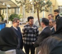 بازدید دکتر رضایان معاون دانشگاه تهران از دانشکده الهیات و معارف اسلامی
