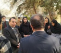 بازدید دکتر رضایان معاون دانشگاه تهران از دانشکده الهیات و معارف اسلامی