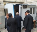 بازدید رئیس دانشگاه تهران از خوابگاه‌های دانشجویی سطح شهر