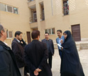 بازدید معاون دانشگاه و رئیس سازمان خدمات دانشجویی دانشگاه تهران و مدیران حوزه دانشجویی دانشگاه از فضاهای رفاهی، خوابگاهی و آموزشی دانشکدگان فارابی