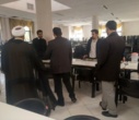 بازدید معاون دانشگاه و رئیس سازمان خدمات دانشجویی دانشگاه تهران و مدیران حوزه دانشجویی دانشگاه از فضاهای رفاهی، خوابگاهی و آموزشی دانشکدگان فارابی