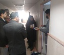 بازدید معاون دانشگاه و رئیس سازمان خدمات دانشجویی دانشگاه تهران و مدیران حوزه دانشجویی دانشگاه از فضاهای رفاهی، خوابگاهی و آموزشی دانشکدگان فارابی