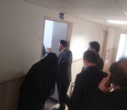 بازدید معاون دانشگاه و رئیس سازمان خدمات دانشجویی دانشگاه تهران و مدیران حوزه دانشجویی دانشگاه از فضاهای رفاهی، خوابگاهی و آموزشی دانشکدگان فارابی