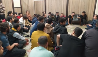 بازدید معاون دانشگاه از خوابگاه ۱۳ آبان