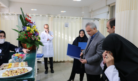 دیدار معاون دانشجویی دانشگاه با پرستاران مرکز بهداشت و درمان دانشگاه