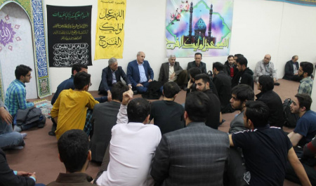 بازدید رئیس دانشگاه تهران از خوابگاه دانشجویی حافظ